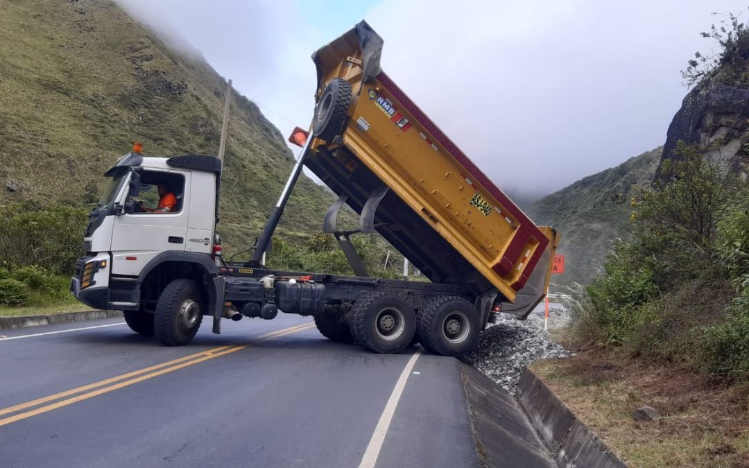 Cierre parcial de la vía, trabajos de mantenimiento de emergencia sector Km 238